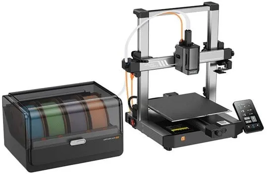 ANYCUBIC Kobra 3 Combo - Imprimante 3D multicolore + Sécheur de filament - Imprimante 3D