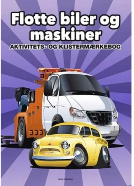 Tactic Games Great Cars and Machines Activity and Sticker Book