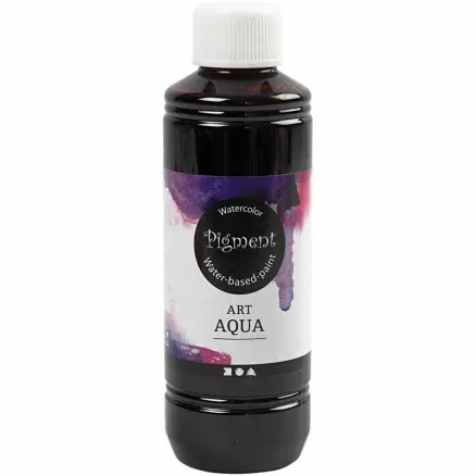 Liquid watercolour paint, brown, 250 ml / 1 bottle.