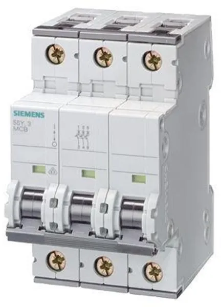 Siemens Automatische zekering 6ka 3p c 20a 5sy6320-7