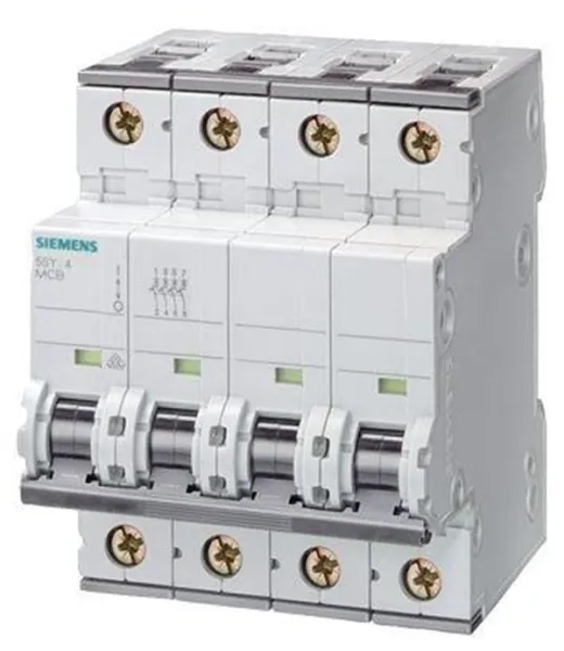 Siemens Automatische zekering 6ka 3p+n c 6a 5sy6606-7