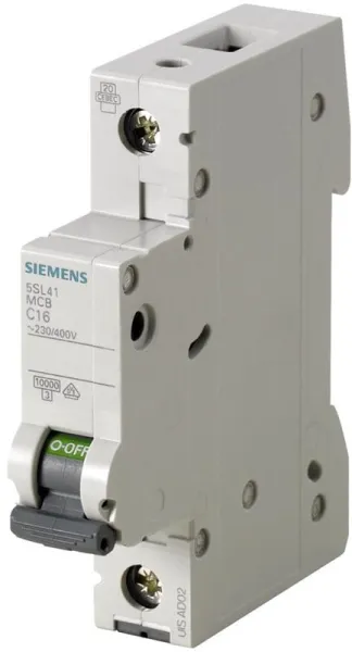 Siemens Automatische zekering 10ka 1p c 2a 5sl4102-7