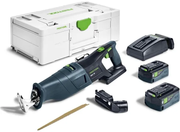 Scie sabre sans fil Festool RSC 18 5,0 EB-Plus