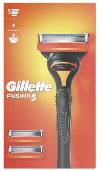 Gillette - Rasoir Fusion5 + 3 lames de rechange