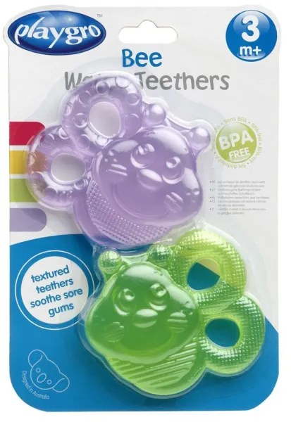 Teething Rings With Water, 2 Pcs