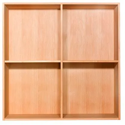 Libreria Kidi - Rovere massiccio a giunzioni a dita - Olio naturale - 20 cm