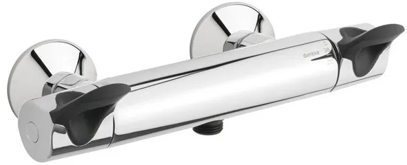 Damixa Thermixa 300 miscelatore doccia con leva care, cromo/nero