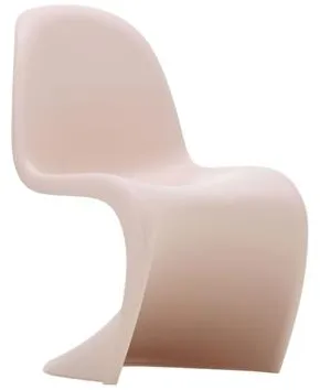 Vitra Panton Junior Chaise pour Enfant Mat Rose