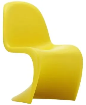 Vitra Panton Junior Chaise Enfant Jaune Doré