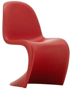 Vitra Panton Junior Chaise Enfant Rouge Classique