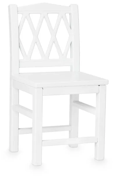 Chaise pour enfant Harlequin - blanc