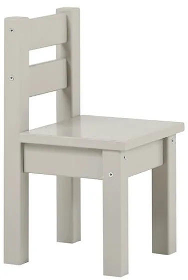 Hoppekids MADS Chaise pour enfant - Gris colombe