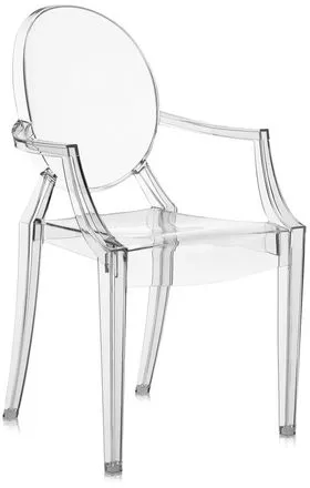 Kartell Lou Lou Ghost chaise de salle à manger - Enfant - Crystal