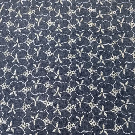 Denimstof 145cm 60 Print - 50cm