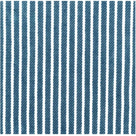 Denimstof 145cm 1701 Blauwe Strepen - 50cm
