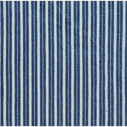 Denimstof 145cm 007 Blauwe Strepen - 50cm