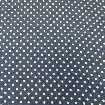 Denimstof 145cm 41 stippen - 50cm