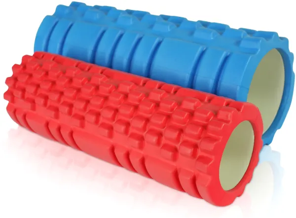 Odin Ensemble 2-en-1 Trigger Roller Foam Roller Bleu/Rouge