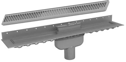 Ensemble de drain de sol Purus Line 1000 mm sortie verticale