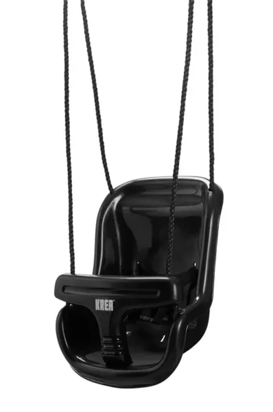 Swing with high backrest - Black