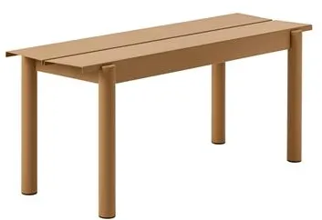 Muuto Linear Steel Pad Bronzs Narancs 110 X 34 cm