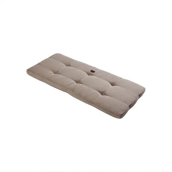 Garden cushion for 2-person garden bench - Cappuccino