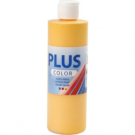 Plus Color Vernice per hobby, Yellow Sun, 250 ml/1 fl.