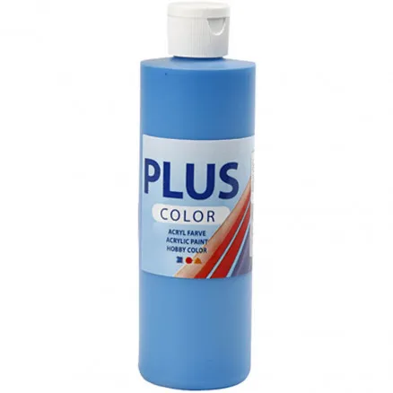Plus Color Vernice per hobby, Blu primario, 250 ml/1 Fl.