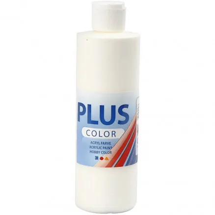 Plus Color Vernice per hobby, Bianco sporco, 250ml