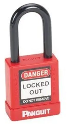 PANDUIT Cadenas non conductrice, anse 38 mm