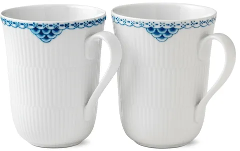 Royal Copenhagen Princess Mug - 33 cl - 2 pcs.