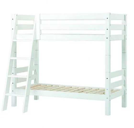 Hoppekids ECO Luxury bunk bed with slanted ladder - 70x160 cm