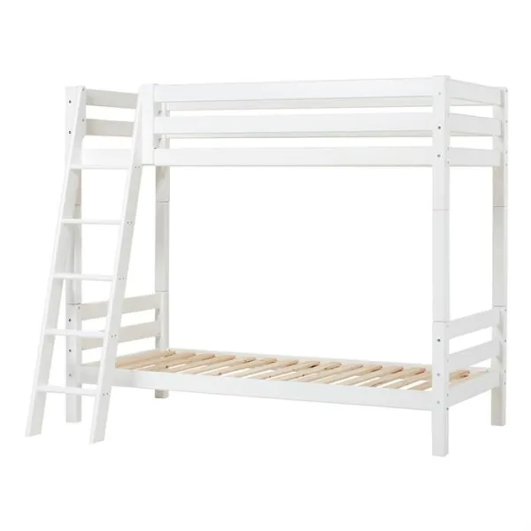 Hoppekids ECO Luxury high bunk bed with slanted ladder