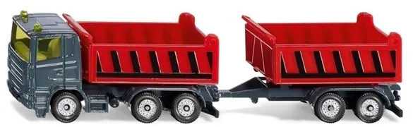 SIKU Truck with Dumper and Tipping Trailer