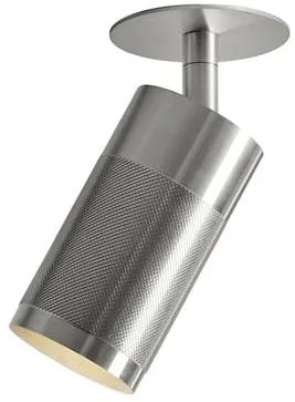 Thorup Copenhagen Patrone Recessed Ceiling Lamp Nickel-Plated Brass Box-Fit