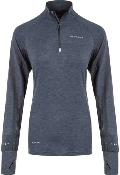 Endurance Canna V2 Melange Performance - Couche intermédiaire - Femme - Noir - Taille 46