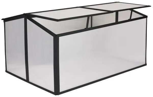 Mini-serre noire 120x80x57cm