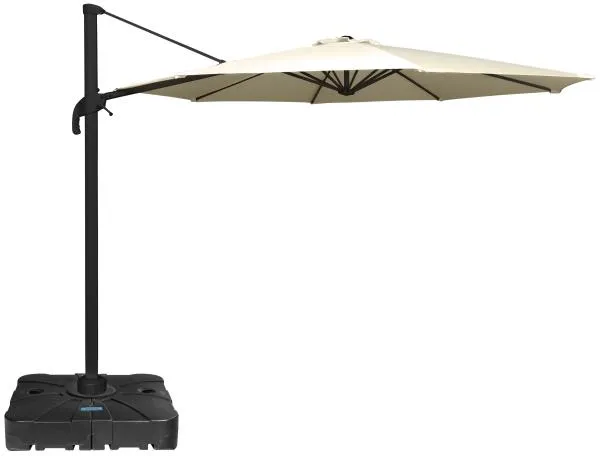 Roma parasol with rotation beige 3m