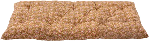 BLOOMINGVILLE Kamala Pute, Brun, Bomull L: 65cm, H: 10cm, L: 145cm