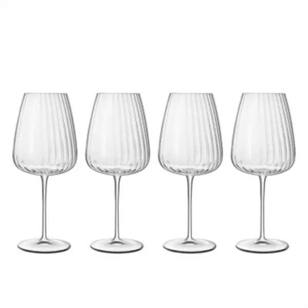 Luigi Bormioli Optica Bordeaux red wine glass - 70 cl 4 pcs.