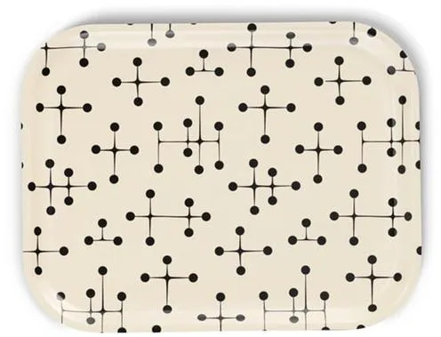 Vitra Classic Vassoio Medio Motivo a Pois Chiaro