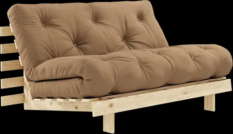 Karup Design Roots Canapé-lit avec Matelas 140x200 755 Mocca/Pin
