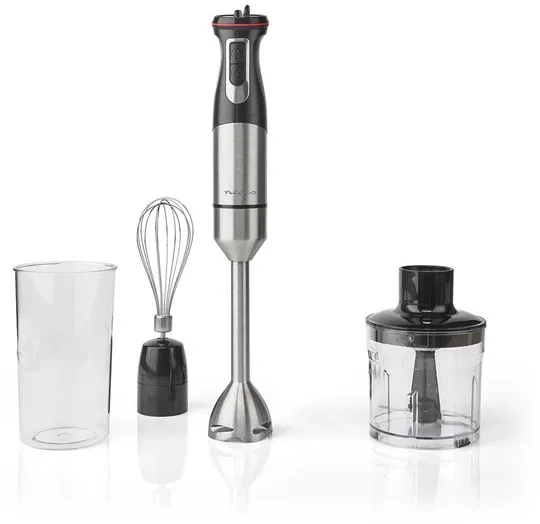 Nedis Mixeur plongeant KAHB400CAL - mixeur à main - noir/aluminium - 800 W