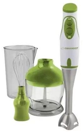 Esperanza Mixeur plongeant EKM003G - mixeur à main - vert pesto - 450 W