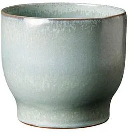 Knabstrup Keramik flower pot, soft mint - Ø:12.5 cm
