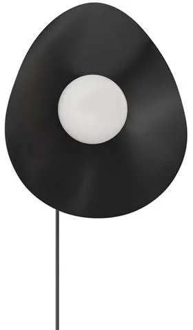 NORR11 Fuji Applique Murale Petite Burned Black