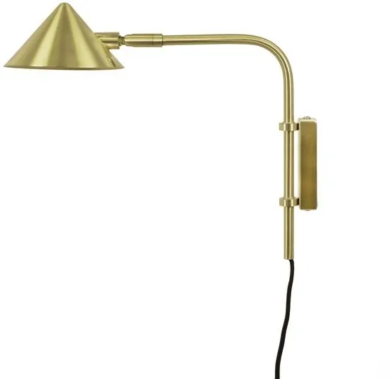 Watt & Veke Kelly Short Applique Murale Or