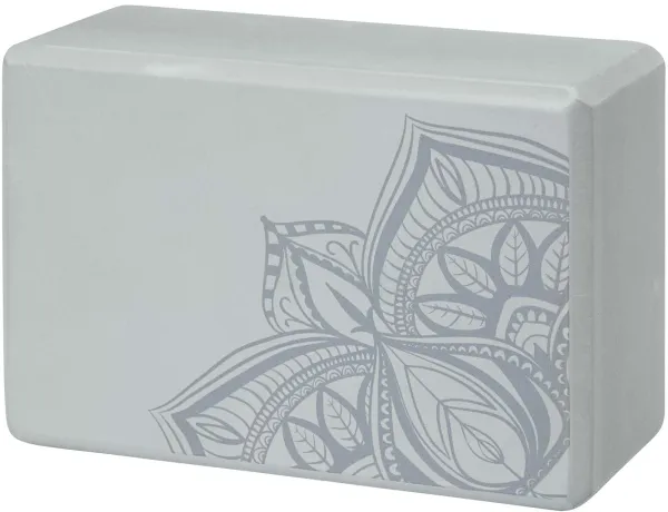 Gaiam Bloc de Yoga Imprimé Battleship Point