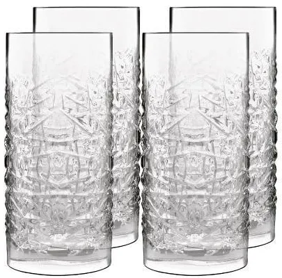 Luigi Bormioli Beer glass/long drink glass Mixology textures 48 cl 4 pcs